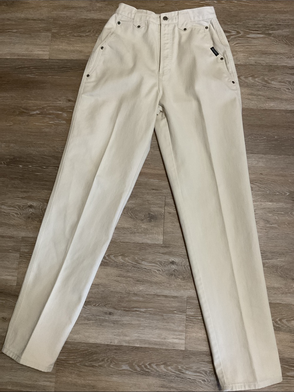 Vintage Rocky Mountain Jeans with Side Button Accents Size 11/12 inseam 36” - Picture 5 of 5